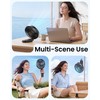 6 Inch Handheld Fan Rechargeable, Portable Hand Fan with 6000mAh