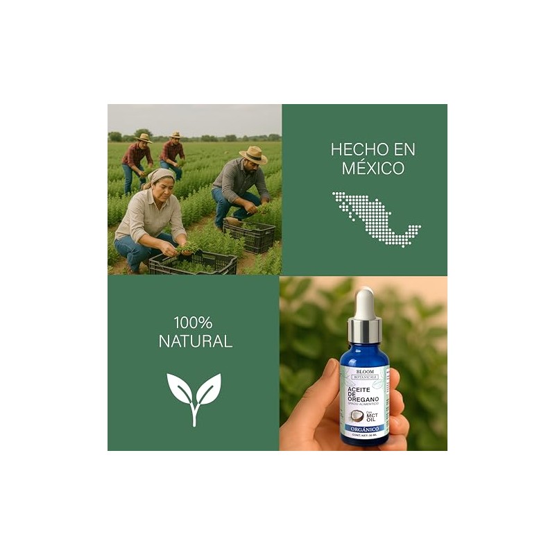 Aceite de orégano con coco (Orégano coco 30 ml)