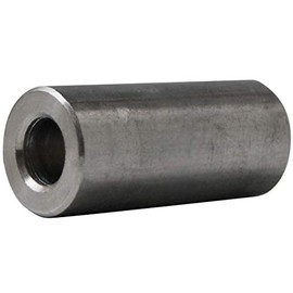 Small Parts 502014RSA Aluminum Unthreaded Spacer, 1/2" OD, 1-1/4" Length, for 1/4" Screw Size (Pack of 5)