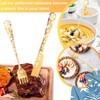 Vilihkc Gold Silverware Flatware Set for 4 Stainless Steel Cutlery
