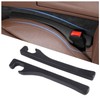 Hiseanllo Car Seat Gap Filler 2 Pack, Universal Fit PU