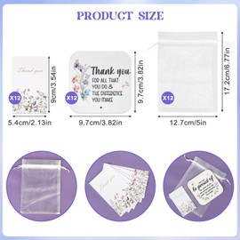 GADITIEK 36 Pieces Thank You Gifts, Employee Appreciation Coasters Gifts, Inspirational Gifts for Coworkers Bosses Teacher, Office Going Away Farewell Gifts (thank, 12)