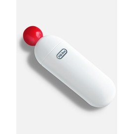 Pill Box, Small Pill Box for Travel, Pill Box for Vitamins, Medicines, Pills, Good Sealing Performance, Preservation of Medical Properties (1 White)