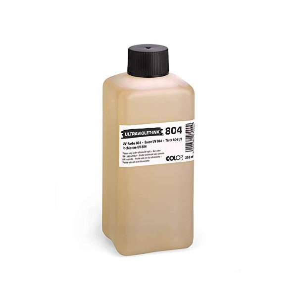 COLOP UV Stamps Paint 804 Invisible 250ml - Imprint Only