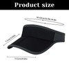 YAMEIZE Sun Visor Cap Women Men Sun Protection Head Sun