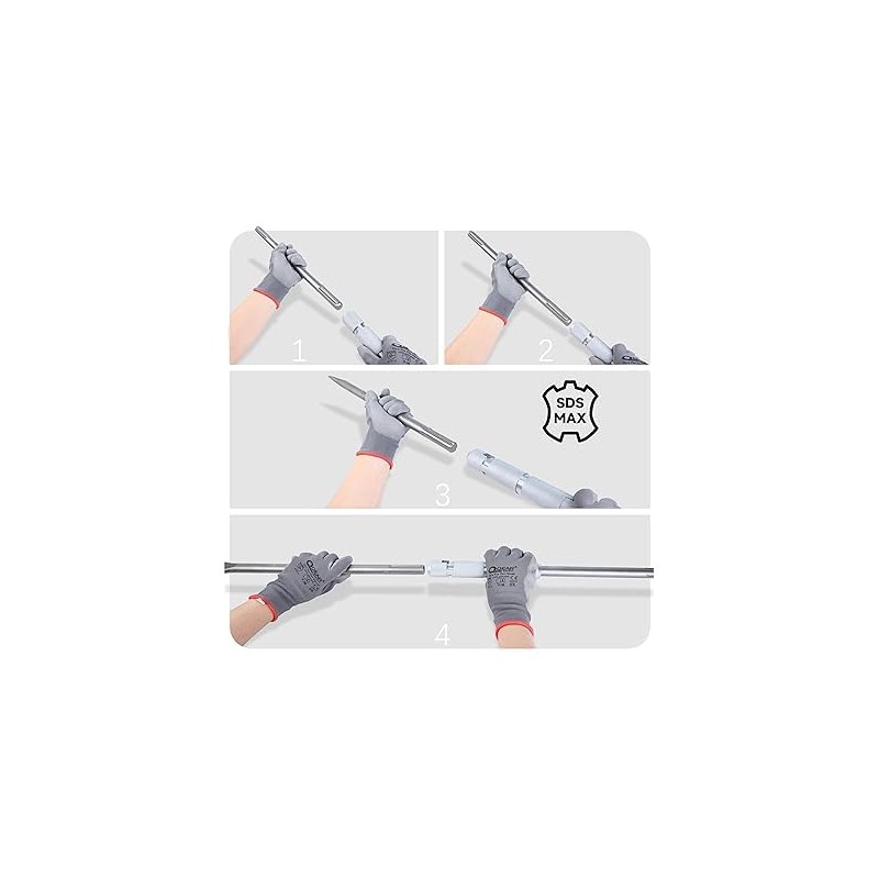 Nucraft Adapter SDS Max to SDS Max mounting connector suitable