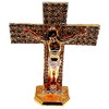 Purpledip Metal Crucifix (Jesus Christ on The Cross) with Glittering