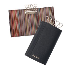 Paul Smith ASTRML Men's Key Case, Black, Multi, multicolor (black multi), S