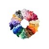 Set 20 Scrunchies Elásticos De Satín Para Cabello