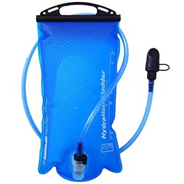 Azarxis Hydration Bladder Water Reservoir Leakproof 1.5L 2L 3L, BPA Free Hydration Pack Replacement for Running Walking Hiking Biking Climbing Cycling (1.5L)