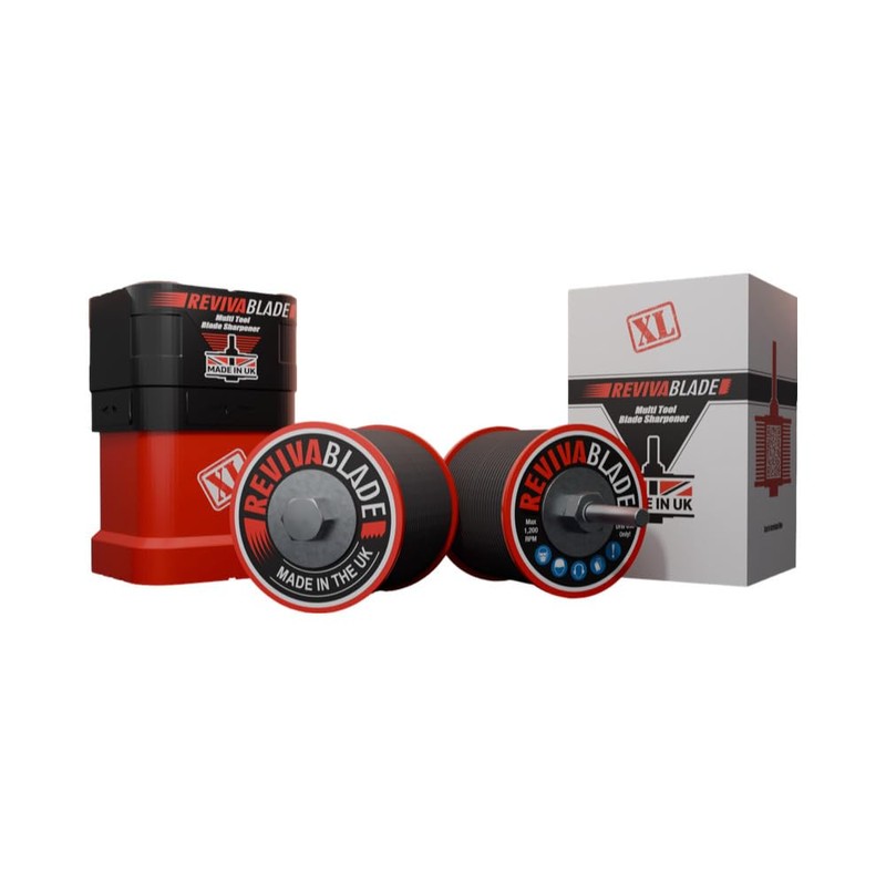 Revivablade® XL • Multi-Tool Blade Sharpener – Specifically for Sharpening