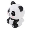 Solar Bobblehead Figures, Panda Car Accessories Welcoming Animal Sculpture Ornament