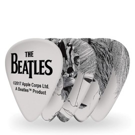 D'Addario Beatles púas de guitarra, Revolver, Heavy, Juego de 10