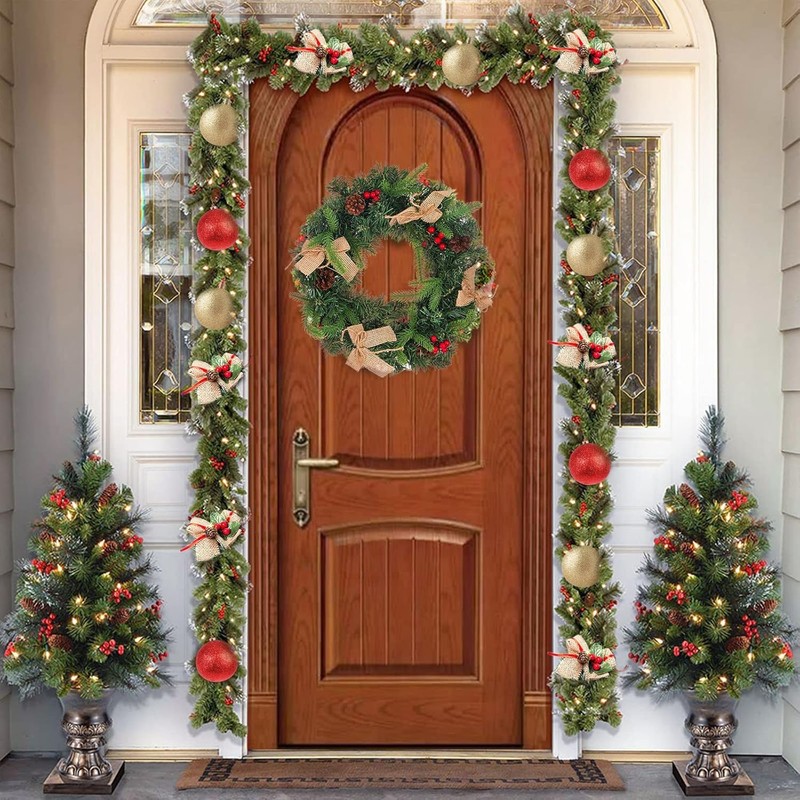 ZPQAODI Christmas Wreaths