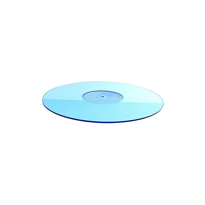 Blue Acrylic Slipmat 12-inch LP Vinyl Record Album LP Turntable