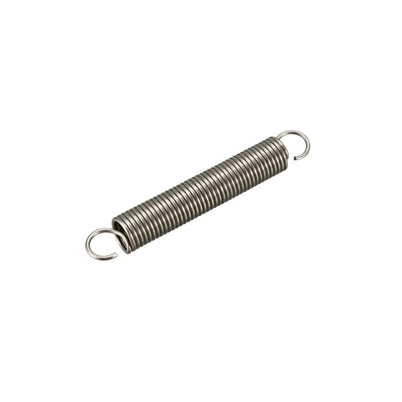 sourcing map Tension Spring Wire Diameter 0.047" , OD 0.39"