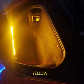 C8 Corvette Front and Rear Trunk LED Lighting Kit - Plug N Play LEDs for 2020-2025 Corvettes (Yellow)