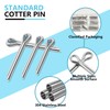 ALLECIN 11 Values Cotter Pin Kit 304 Stainless Steel Small