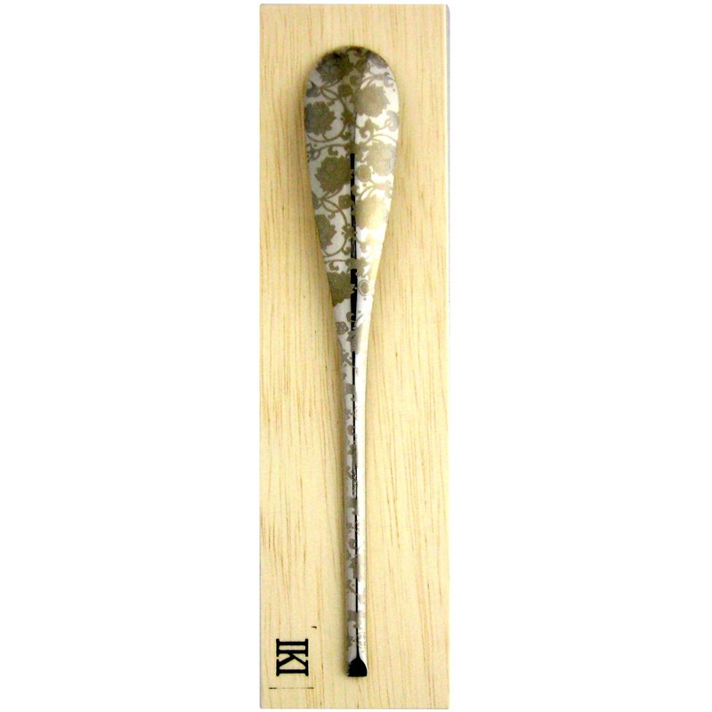 Nagao IKI Dinner Spoon, Lotus, 7.5 inches (19.2 cm), 18-8