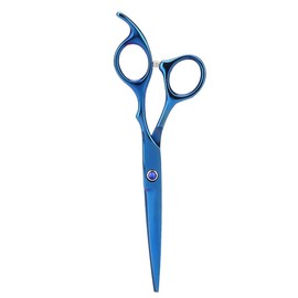 Tijeras profesionales para cortar el cabello de Barbe, tijeras de peluquero, tijeras para cortar el cabello, tijeras para texturizar, tijeras para cortar el cabello(Cutting Shear-Azul)