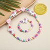 Damaiyyy Wooden Children's Jewellery Set, Alpaca Friendship Bracelet, Alpaca Beads,