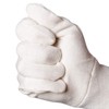 Jah 831 Cotton Gloves 12 Pairs Oekotex Jersey Light Knitted