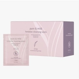 [Abka] Pure & Mild Women's Y Zone Cleaning Tissue 5g 40 packs / [아브카] 퓨어 앤 마일드 여성 Y존 청결 티슈 5g 40개입