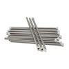 iexcell 15 Pcs M5 x 130mm Thread Pitch 0.8 mm