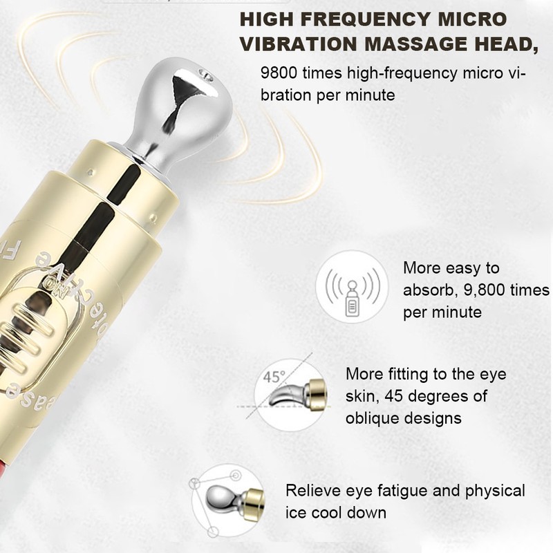 20g Electric Massage Eye Cream Dark Circles Eye Bag Removal