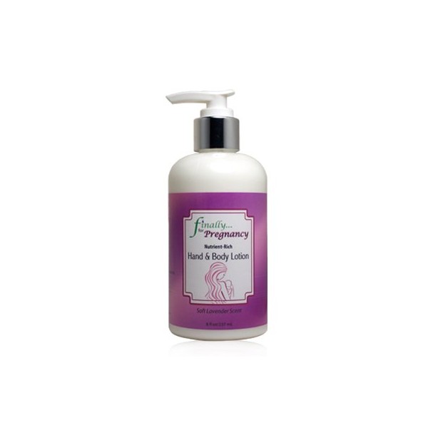 Finally Pure - Lavender Hand & Body Lotion for Pregnancy - 8 oz
