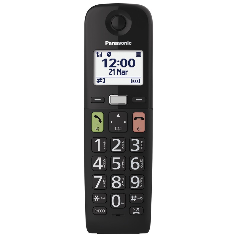 Panasonic KX-TGUA10EXB Additional Handset for KX-TGU130/KX-TGU110 Digital Cordless Phones -