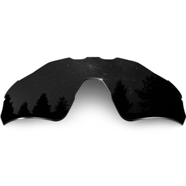 HiCycle2 Polarized Replacement Lenses fit for Oakley Radar EV Path Sunglasses (Black)