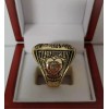 Hakeem Olajuwon - 1995 Houston Rockets Championship Ring With Wooden