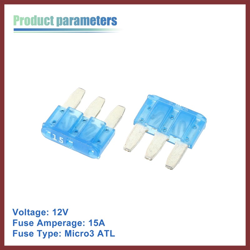 HEROFFIX 1 Set Universal 2pcs Car Fuse Tap Add a