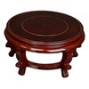 Wooden Fishbowl Display Vase Pot Planter Stand Plant Pot Display