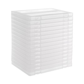 YIYIBYUS 15 PCS File Organizer Box,Paper Storage Box,Document Storage Cases,Document Organizer Box