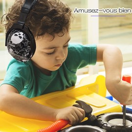 ZOHAN 030 Hearing Protection for Children, Noise Protection Headphones for Children with Autism, Passive Capsule Ear Protection for Primary School Students