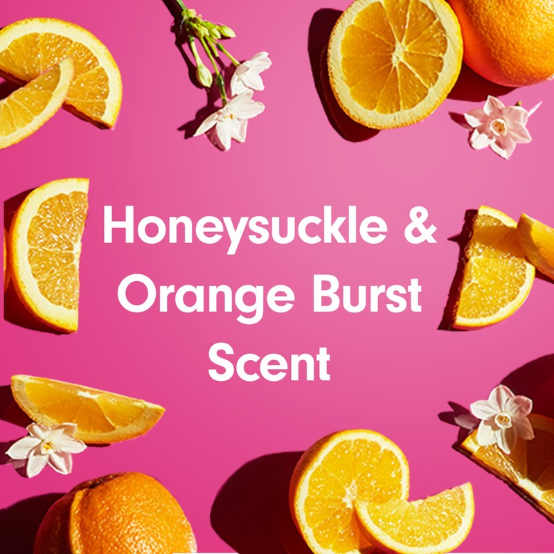 Softsoap Body Wash, Honeysuckle & Orange Burst Body Wash, 20