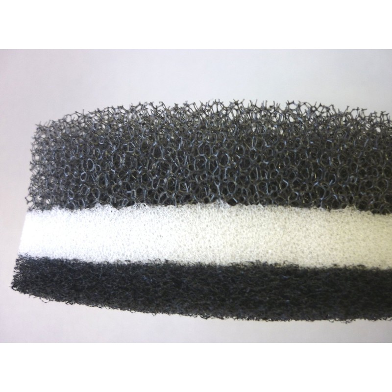 Marna Fish Kitchen Sponge Hard, Set of 2, Black