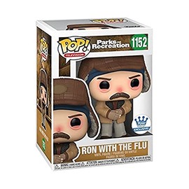 Funko Pop! Ron Swanson vs The Flu Parks and Recreation Exclusive