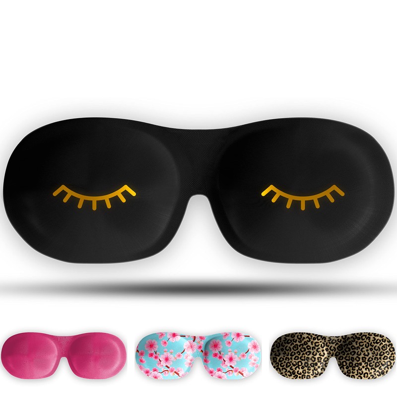 SMUG 100% Blackout Sleep & Eye Mask | Eyelash Extension