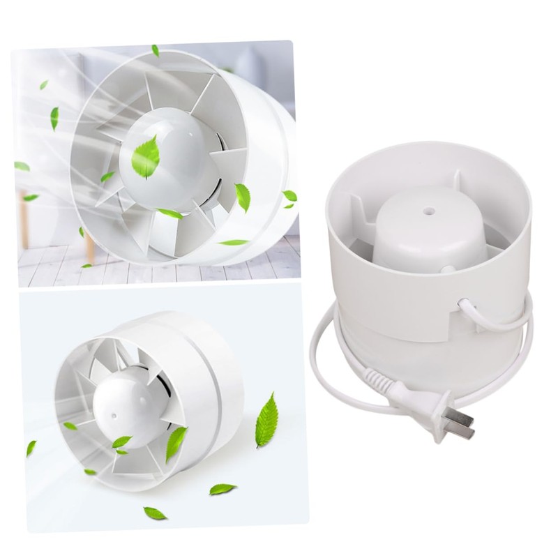Angoily Bathroom Ventilation Fan 4 Inch Quiet Inline Duct Fan