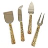 Michael Wainwright Panthera Gold 4 Piece Cheese Knife Set