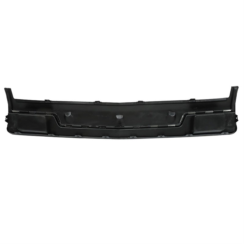 TJHSM Plastic Front Bumper Filler Panel Black with Deputy Decorate