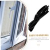 jojofuny O-Shaped Window Sealing Strip Door Frame Weather Stripping Weatherstripping