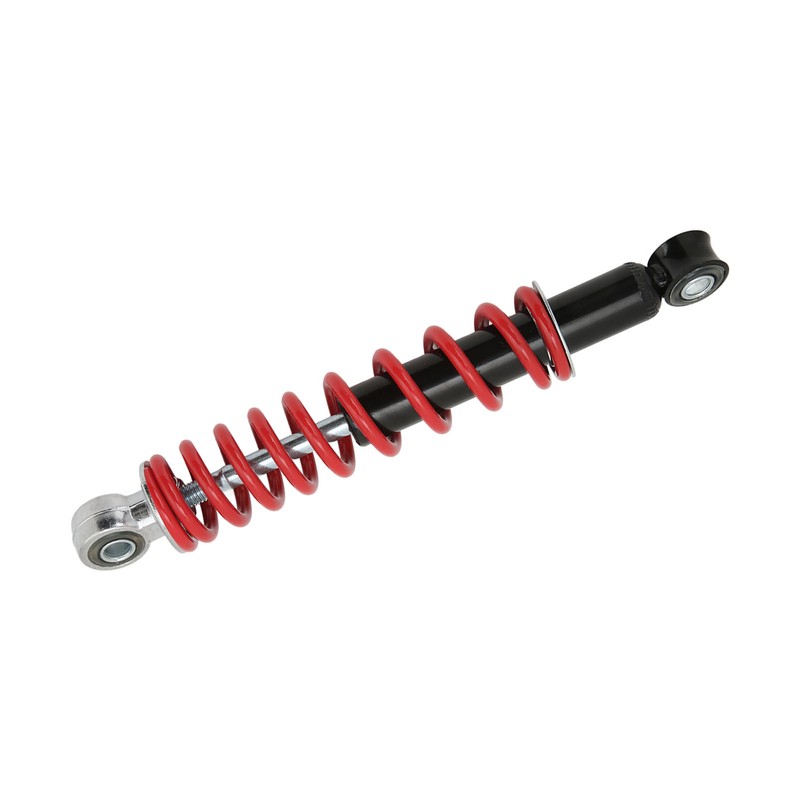 250mm/9.8in Motorcycle Shock Absorber with Red Spring Universal for 50cc‑125cc