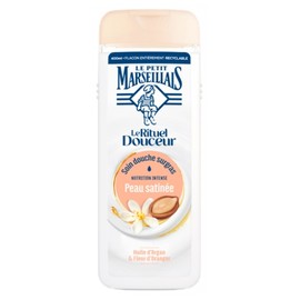 Le Petit Marseillais Le Rituel Douceur Shower Care Satin Skin Argan Oil and Orange Blossom 400 ml