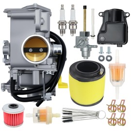 Carbman 16100-HM3-L01 Carburetor Compatible with Honda Sportrax 300 TRX300EX Engine Carb 1993-2008 16100-HM3-L00 16100-HM3-A61 16100-HM3-670 Carb with Air Filter