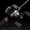 Digital Display Fishing Reel 6.3:1 16+1BB Baitcasting Reel with Larger