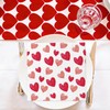 60 Pack Valentine's Day Napkins Paper, Pink Heart Napkins, 6.5